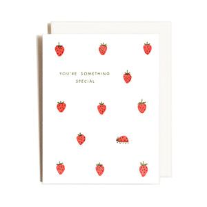 You’re Something Special Letterpress Card by Homework Letterpress Studio in Canada