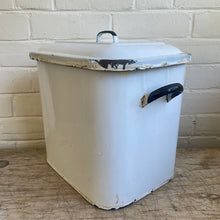 Load image into Gallery viewer, Vintage Enamel Bread Box c1950s
