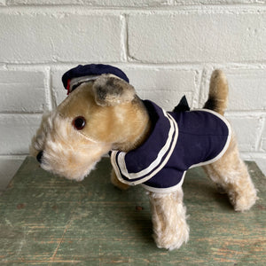 Vintage Gund Terrier Stuffed Dog “Pepe” c1930