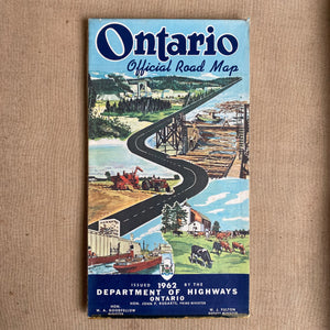 Vintage Ontario Road Maps