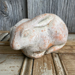 Vintage Terracotta Garden Rabbit