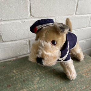 Vintage Gund Terrier Stuffed Dog “Pepe” c1930