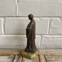 Load image into Gallery viewer, Antique French Speltre Statue of Saint John Vianney
