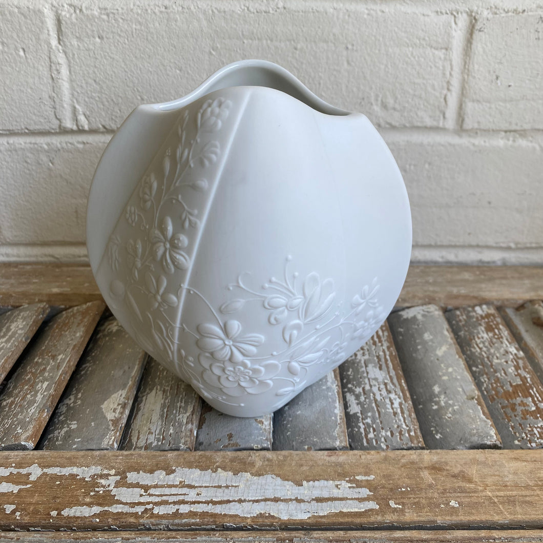 Vintage Kaiser Bisque Porcelain Vase