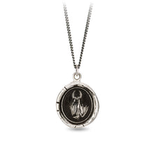Load image into Gallery viewer, Pyrrha - Embrace Your Dark Side Talisman Necklace Made in Vancouver
