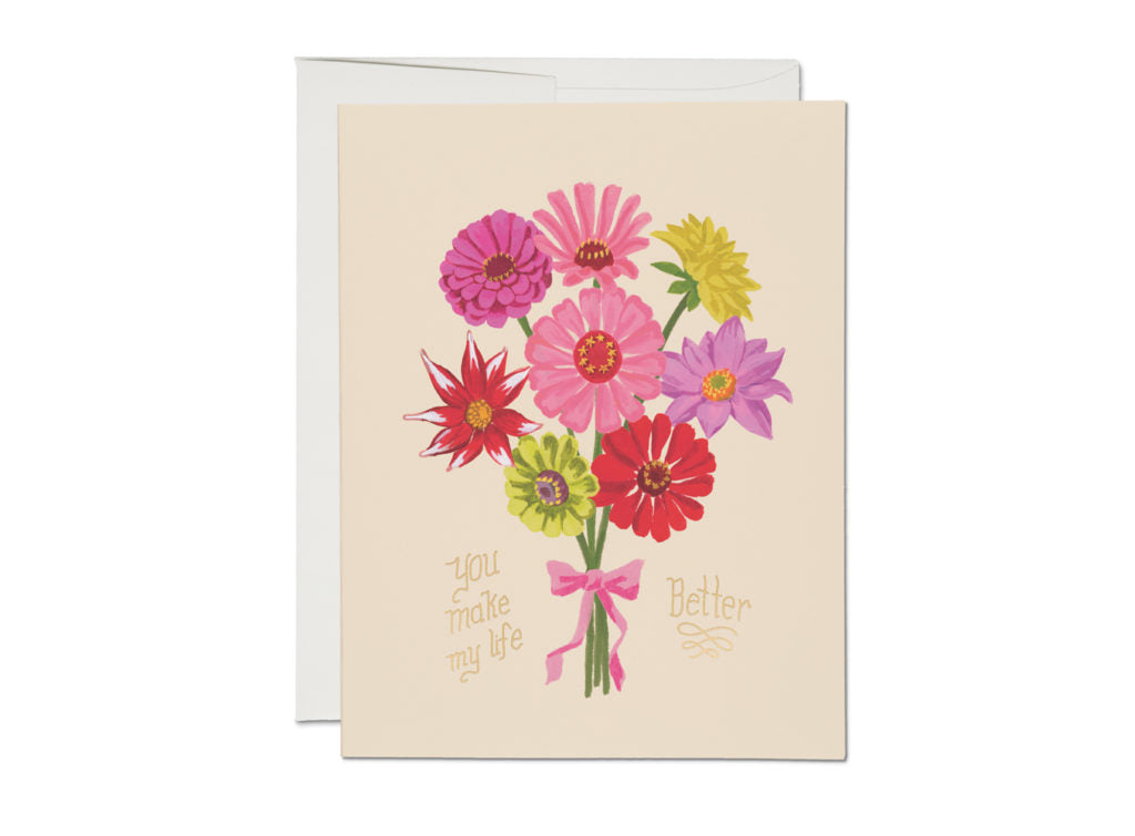 Better Life Greeting Card by Red Cap Cards