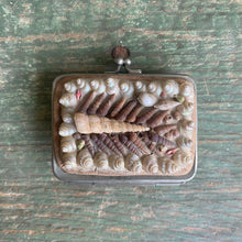 Load image into Gallery viewer, Vintage French Shell-Encrusted Coin Purse
