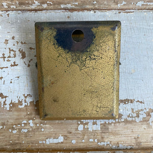 Vintage Brass Advertising Clip - Griffith Laboratories Chicago