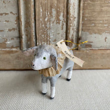 Load image into Gallery viewer, Handmade Spun Cotton Easter Lamb Ornament by Karat and Clover Company in Toronto
