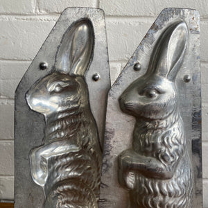 Antique Tall Standing Rabbit Mold 12-1/4”h Made by Laurosch in Germany