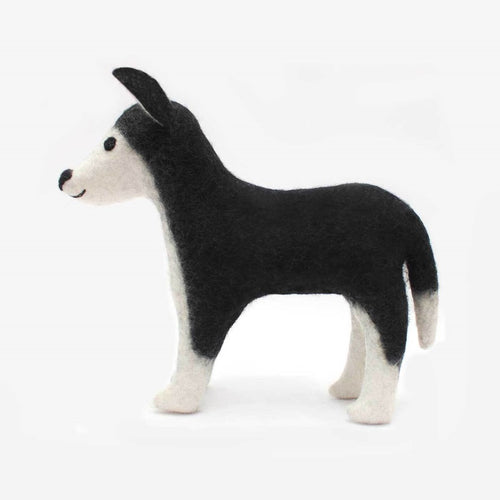 Husky Felted Dog