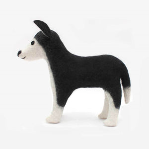 Husky Felted Dog