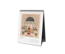 Load image into Gallery viewer, 2026 Travel Sketchbook Desk Calendar by Rifle Paper Co
