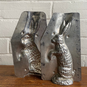 Antique Standing Rabbit Chocolate Mold #8 Made by Eppelsheimer in New York