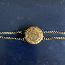 Load image into Gallery viewer, Antique Edwardian Child’s Gold-Filled Locket Bracelet
