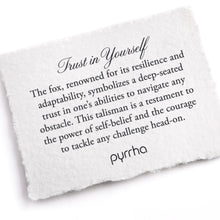 Load image into Gallery viewer, Pyrrha - Trust in Yourself Talisman Necklace
