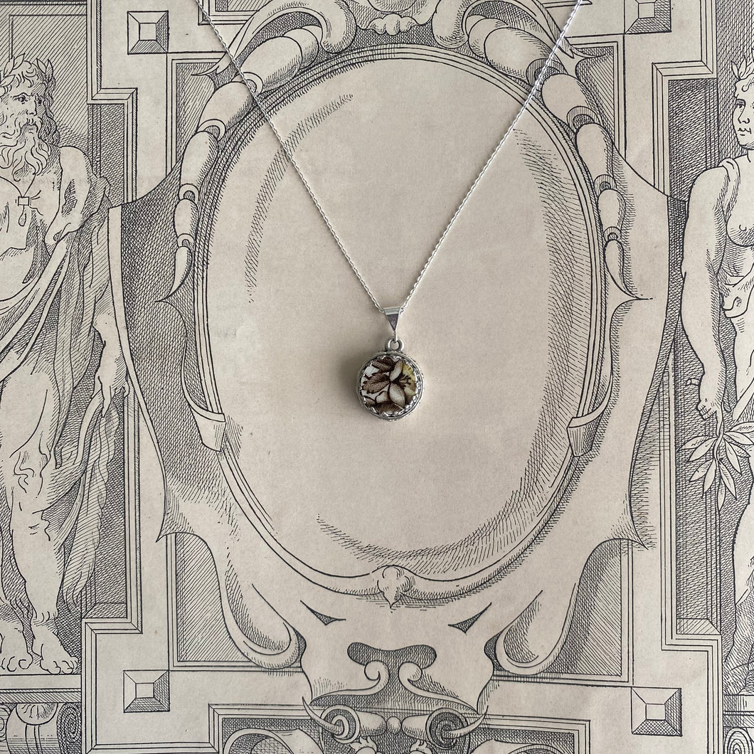 Antique China Pendant Necklaces made by K. Ross Creations in St. Catharines Ontario