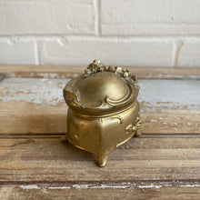Load image into Gallery viewer, Antique Spelter Jewellery Casket Box
