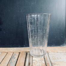 Load image into Gallery viewer, Antique Maltby’s Cocoanut Measuring Glass c1900
