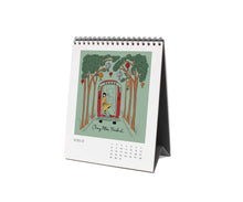 Load image into Gallery viewer, 2026 Travel Sketchbook Desk Calendar by Rifle Paper Co
