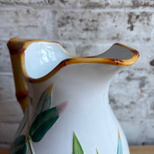 Load image into Gallery viewer, Antique Minton Majolica Bamboo Pitcher
