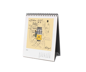 2026 Travel Sketchbook Desk Calendar by Rifle Paper Co