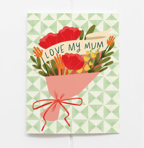 Love My Mum Card