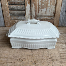 Load image into Gallery viewer, Antique English Ironstone Covered Vegetable Dish | Myott &amp; Son c.1910-1930
