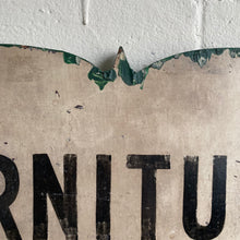 Load image into Gallery viewer, Vintage Hand Painted Wooden Sign
