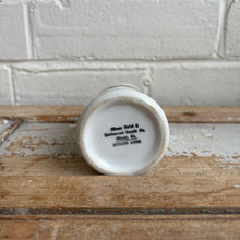 Load image into Gallery viewer, Vintage Albany, Georgia Hotelware Mini Creamer — Green Drip Glaze
