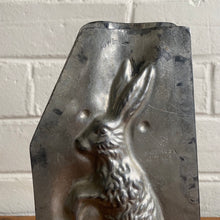 Load image into Gallery viewer, Antique Standing Rabbit Chocolate Mold #8 Made by Eppelsheimer in New York
