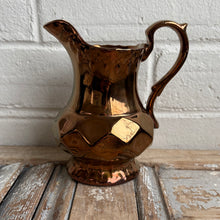 Load image into Gallery viewer, Vintage Wade Copper Lustreware Jugs
