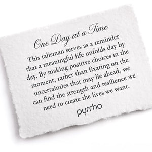 Pyrrha - One Day At A Time Talisman Necklace