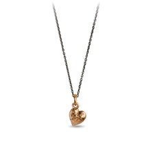 Load image into Gallery viewer, Pyrrha - Heart Symbol Charm Necklace - Bronze - Made in Vancouver 
