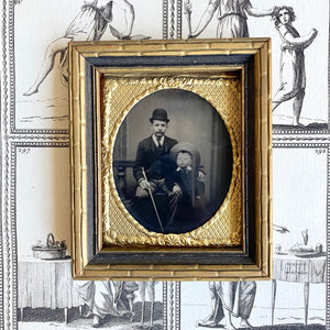 19th Century Antique Framed Tintype