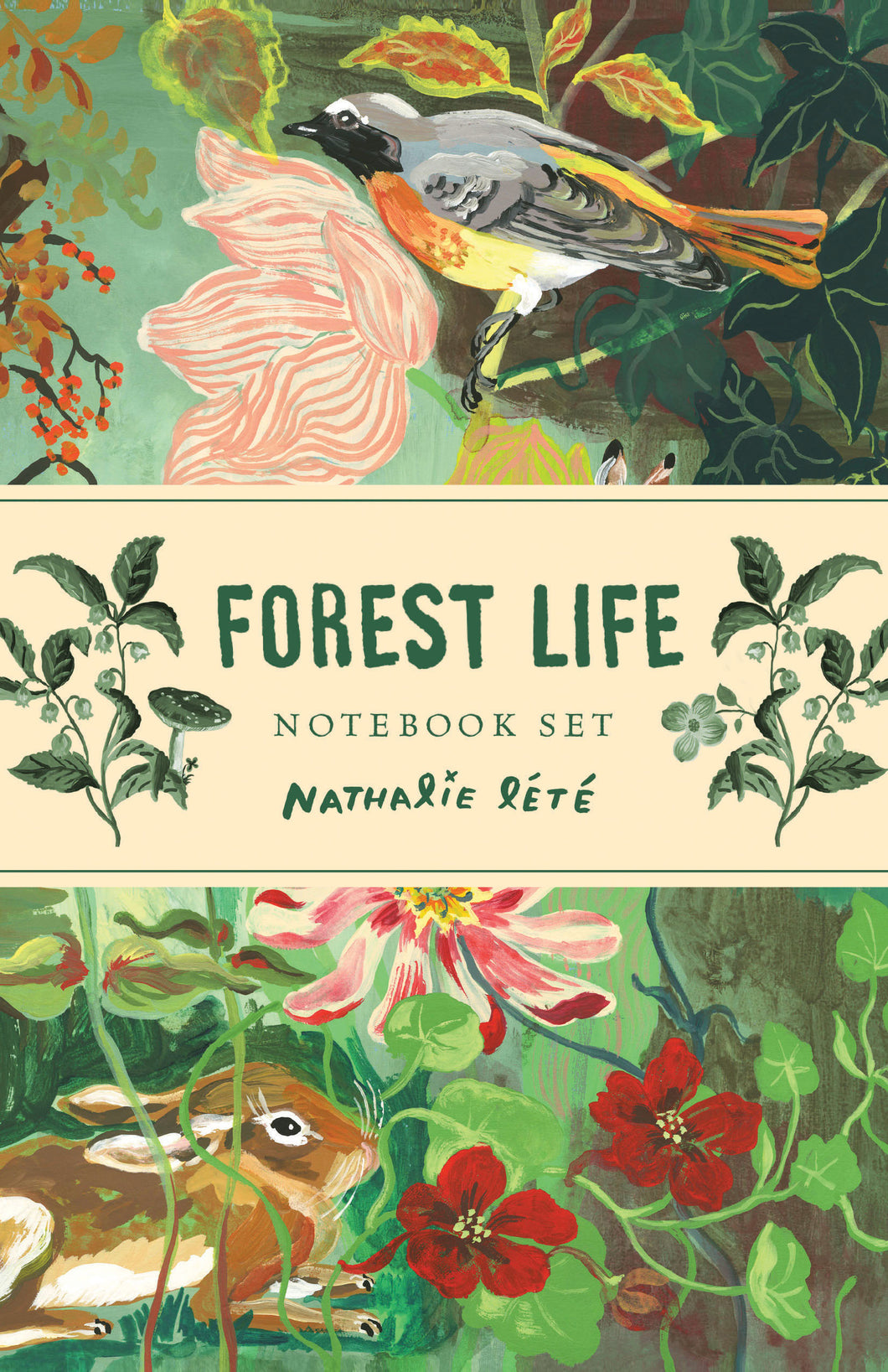 Forest Life Notebook Set/2 by Nathalie Lete