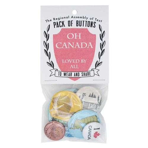 Oh Canada Button Pack