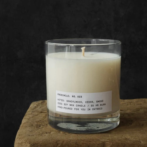 Facsimile No. 023: Sandalwood, Cedar, Smoke