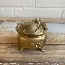 Load image into Gallery viewer, Antique Spelter Jewellery Casket Box
