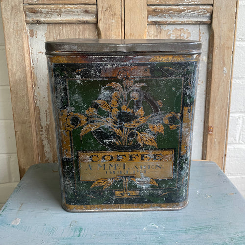 Antique J.L. Fielding Coffee Tin - c1890 Guelph