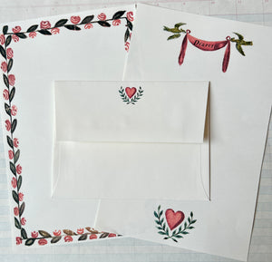 Folksy Love Letter Writing Kit by Parcel