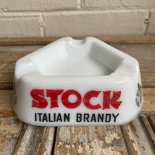 Load image into Gallery viewer, Vintage Italian Milk Glass Ashtray - Mid Century
