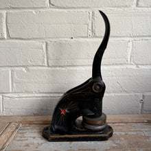 Load image into Gallery viewer, Antique Cast Iron Embossing Seal Press - United Fish Company Ltd Antigua Leeward Islands - c.1900
