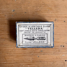 Load image into Gallery viewer, Antique Baignol &amp; Farjon “Velleda” No. 136 Dip Pen Nib Box c. 1900–1910
