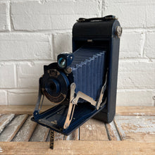 Load image into Gallery viewer, Vintage No. 1A Pocket Kodak Jr. Folding Camera — Blue
