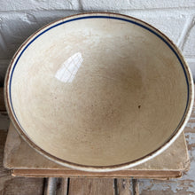 Load image into Gallery viewer, Antique Spongeware Floral Bowl with Footed Base
