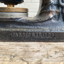 Load image into Gallery viewer, Antique Cast Iron Lionhead Embosser Seal - IOOF
