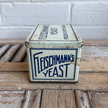 Load image into Gallery viewer, Rare Vintage Fleischmann's Yeast Tin c1920
