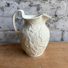 Load image into Gallery viewer, Vintage 1940s Wedgwood Barlaston Grape Vine Pitcher
