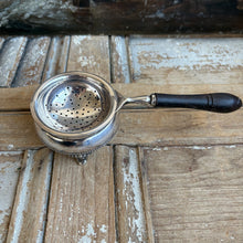 Load image into Gallery viewer, Antique English Tea Strainer with Base
